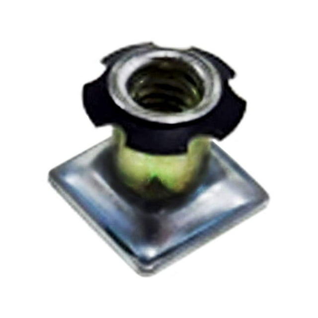 Threaded Inserts for 5/8" (OD) Square Tubing 1/420 Thread 4 Pack Metal