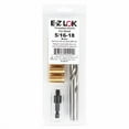 thumbnail image 1 of Threaded Inserts for Wood Installation Kit, Brass, 5/16-18 Internal Threads, 1.00" Length, 6 Pieces, Hardwood Applications$$Hardware, 1 of 5