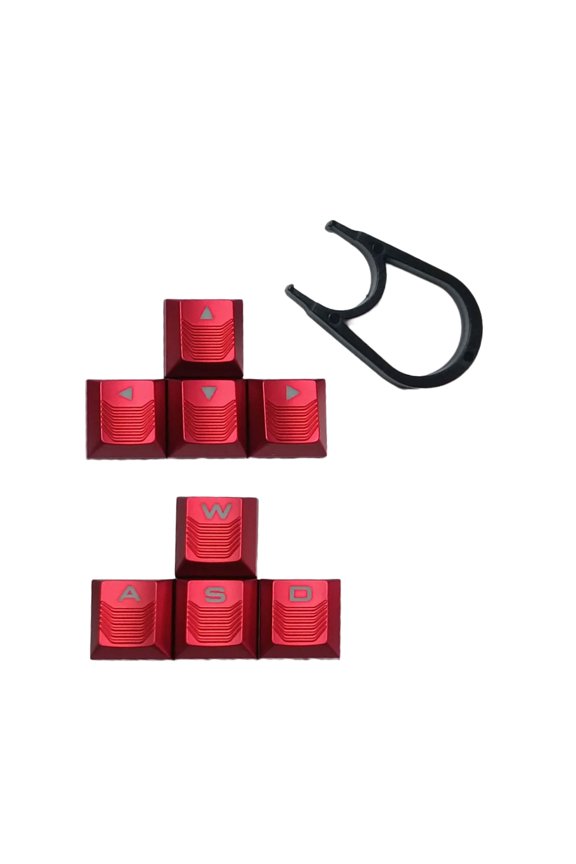 Threaded Keycaps Translucent WASD and Arrows Keys Keycap Enhances Functionality for Gaming and Keyboards Use