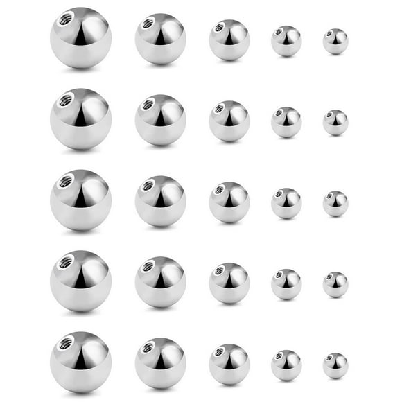 Threaded Piercing Bea Tongue Belly Piercing Balls for Body Piercing Accessories