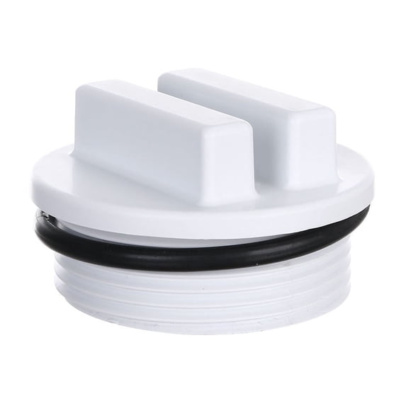 Threaded Pool Spa Return Line Winterizing Plug 1.5 Inch NPT Male Thread - Durable O-Ring - Easy Install - Weather Resistant - Debris Filter - Inground Above Ground Pools | 1 Pack