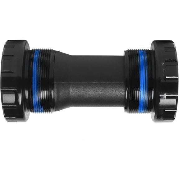 Threaded/PressFit Bottom Bracket BSA -Ceramic/Steel Bearings(Black/Red)