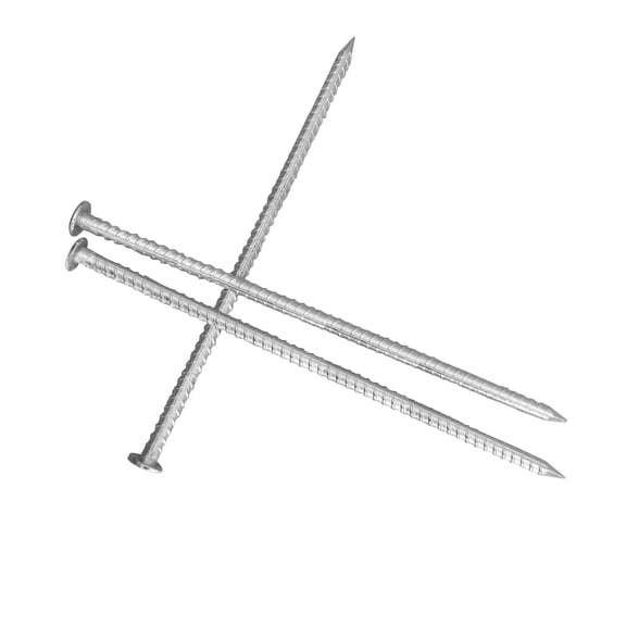 Threaded Rebar Ground Stakes 15.7" 8 Pack Deep Secure Anchoring