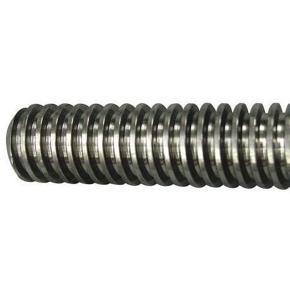Threaded Rod, Low Carbon Steel, 3/4-6x6 ft