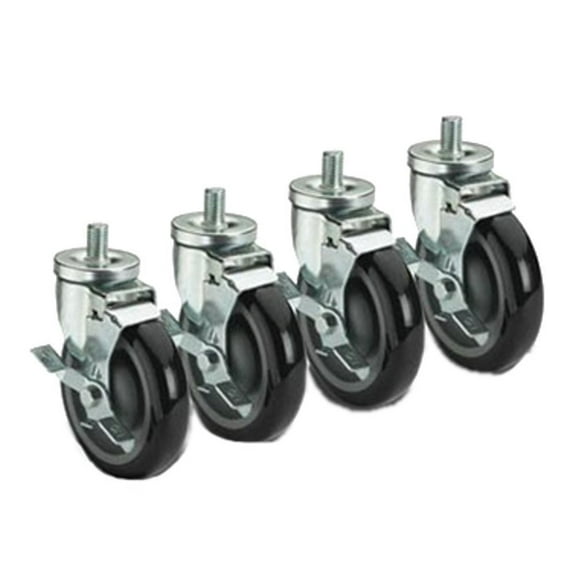 Threaded Stem Caster, 5/8" - 11 Thread 4 pieces