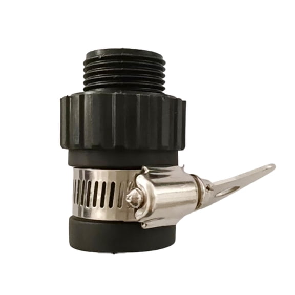 Threaded Universal Joint Adapter Flexible Rubber Coupling Connector for Pipe & Hose Connection Sturdy Shock Absorbing Joint for Hardware Plumbing 2 x 0.8 Inches
