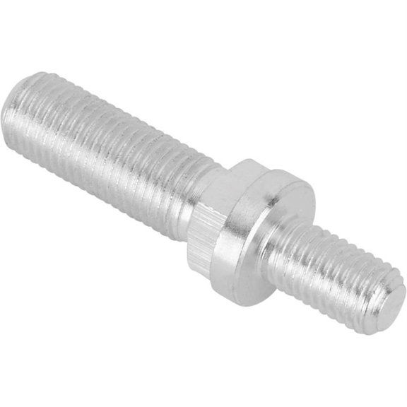 Speedway Motors Threaded Windshield Stud with Stop Zinc Plated 5/16-24 to 3/8-24 Threads Replacement Stud for Speedway Windshield Frames, Compatible with 193236 Fords