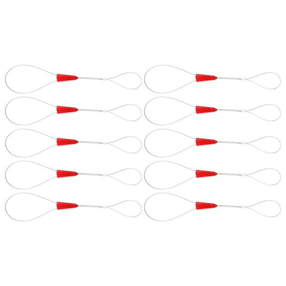 Threader Fish Tape Fastener Tool 30 Pcs Manual Three Shares Steel Wire Electrician Pushing Cable Pull Puller