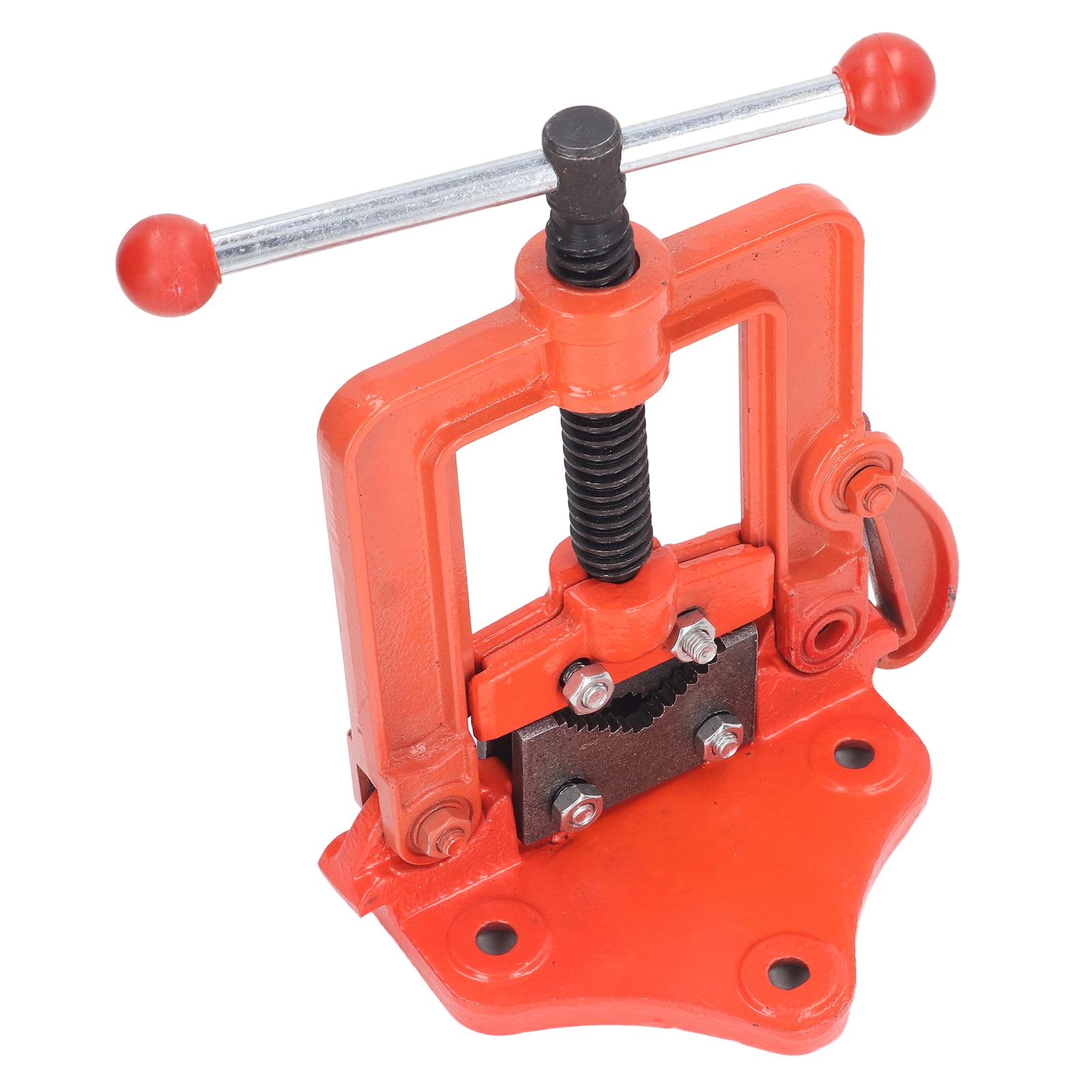 Threader Pipe Plumbing Vise Bench Pipe Vice Tool Bench Pipe Vice Heavy