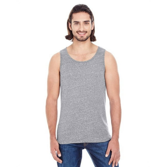 Threadfast Apparel 102C Unisex Triblend Tank, GREY TRIBLEND, 2XL