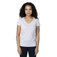 thumbnail image 1 of Threadfast Apparel 200RV Women's Ultimate CVC V-Neck T-Shirt-Silver-2XL, 1 of 3