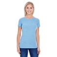 thumbnail image 1 of Threadfast Apparel 202A Ladies Triblend Short-Sleeve T-Shirt - Royal Triblend - Small, 1 of 2