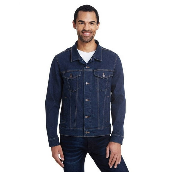 Threadfast Apparel 370J Denim Jacket-Classic Denim-XL