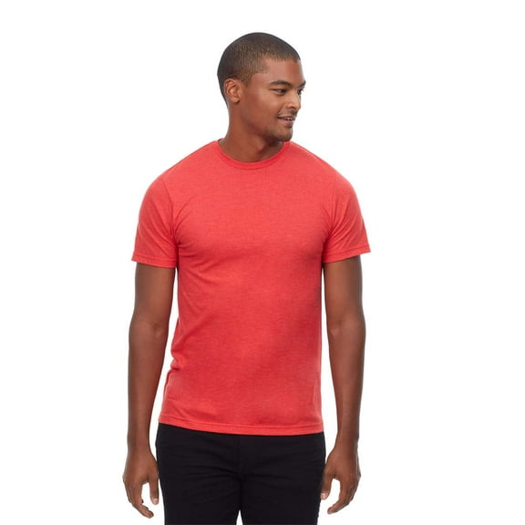 Threadfast Apparel - Epic Unisex CVC T-Shirt - T1001 - HEATHER RED - XL