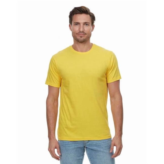 Threadfast Apparel - Epic Unisex T-Shirt - T1000 - BRIGHT YELLOW - S