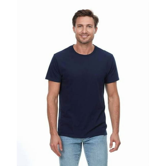 Threadfast Apparel - Epic Unisex T-Shirt - T1000 - NAVY - 2XL