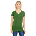 thumbnail image 1 of Threadfast Apparel Ladies' Cross Dye Short-Sleeve V-Neck T-Shirt - 215B, 1 of 1