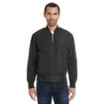 thumbnail image 1 of Threadfast Apparel Men's Bomber Jacket, Black, Xx-Large, 1 of 3