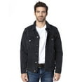 thumbnail image 1 of Threadfast Apparel Men's Denim Jacket, Black Denim, Large, 1 of 3