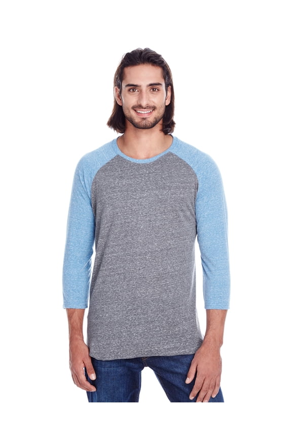 Apparel Men's Triblend 3/4-Sleeve Raglan, Style 302G
