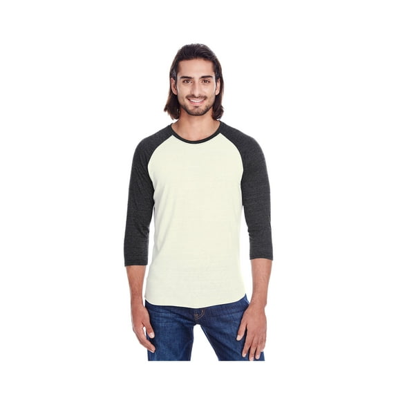 Threadfast Apparel Men's Triblend 3/4-Sleeve Raglan, Style 302G