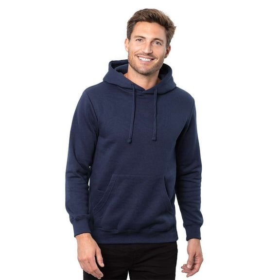 Threadfast Apparel T2000 Epic Fleece Pullover Hooded Sweatshirt-Navy-M