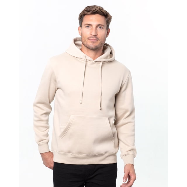 Threadfast Apparel T2000 Epic Fleece Pullover Hooded Sweatshirt-Sand-S