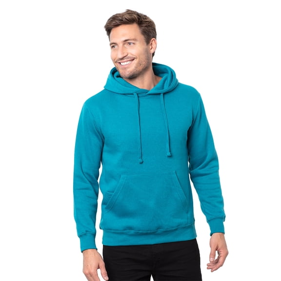 Threadfast Apparel T2000 Epic Fleece Pullover Hooded Sweatshirt-Teal-4XL
