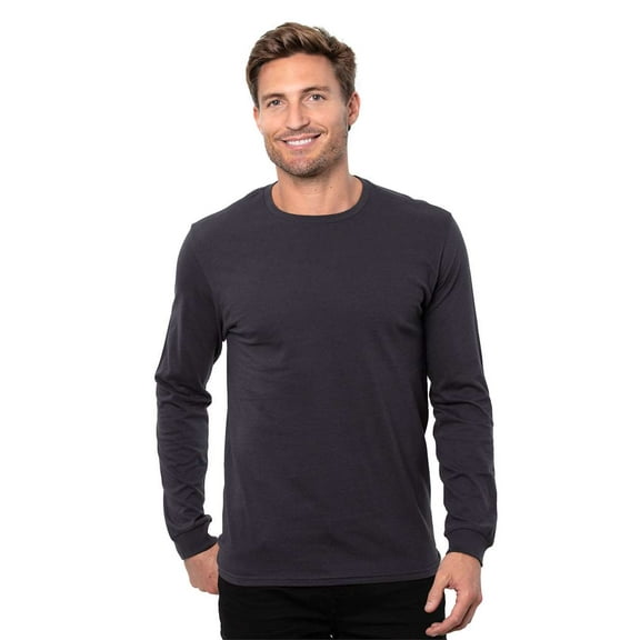 Threadfast Apparel T3000 Epic Long Sleeve T-Shirt-Charcoal-3XL