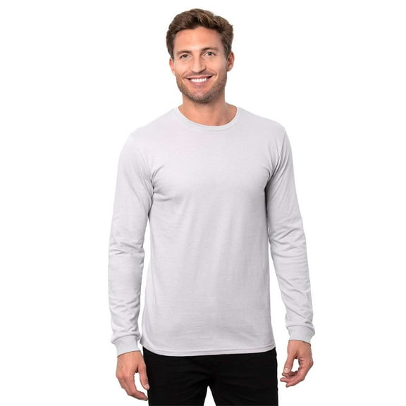 Threadfast Apparel T3000 Epic Long Sleeve T-Shirt-Silver-XL