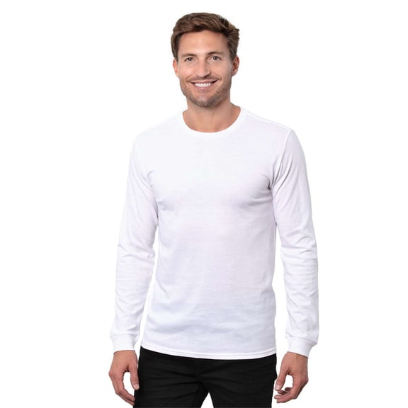 Threadfast Apparel T3000 Epic Long Sleeve T-Shirt-White-L
