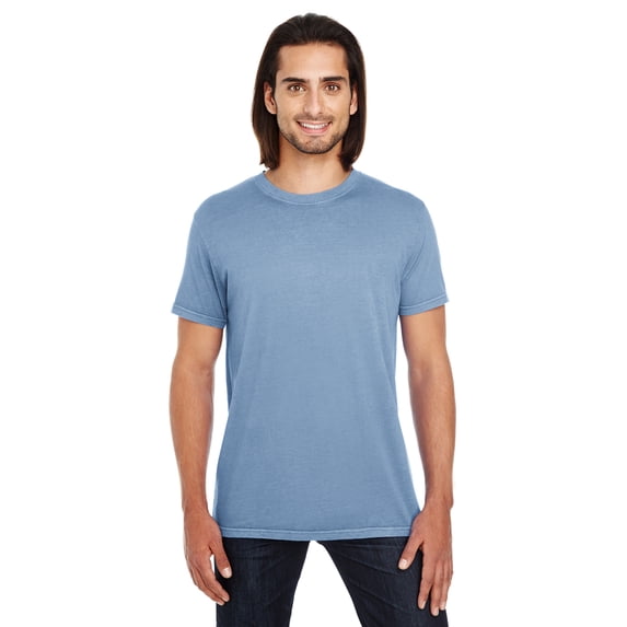 TH 130A PIGMENT DYE SS TEE (DENIM 2XL)