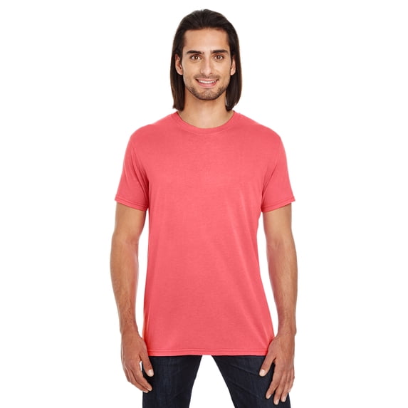 TH 130A PIGMENT DYE SS TEE (RED XS)