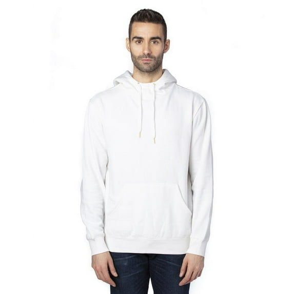 Threadfast Apparel Unisex Precision Fleece Hoodie - WHITE - L