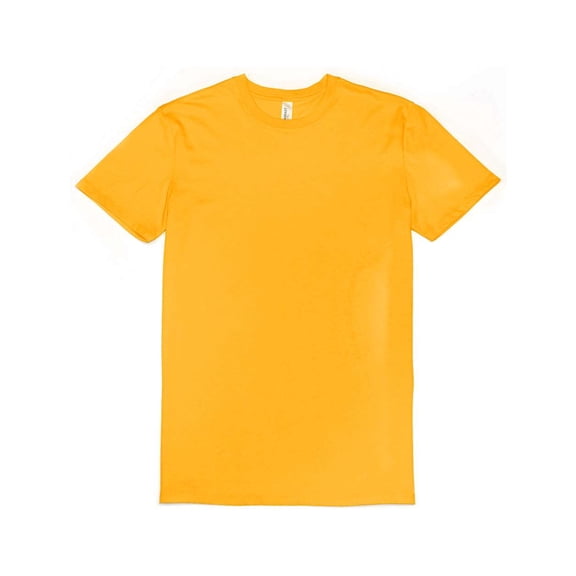 Threadfast Apparel - Unisex Ultimate CVC T-Shirt - 100A - GOLD - XS