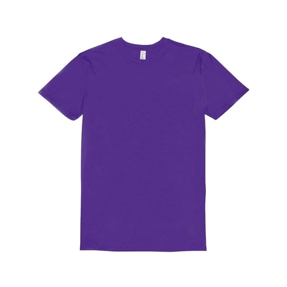 Threadfast Apparel - Unisex Ultimate CVC T-Shirt - 100A - PURPLE - M