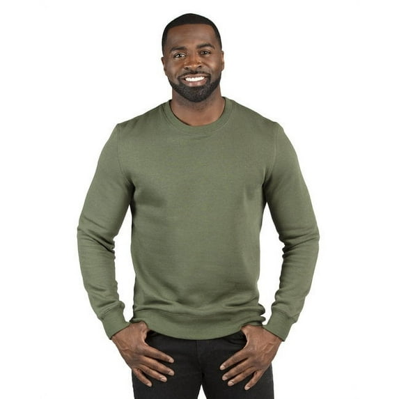 Threadfast Apparel Unisex Ultimate Crewneck Sweatshirt 2XL ARMY