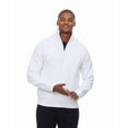 thumbnail image 1 of Threadfast Apparel 320Q Ultimate Fleece Quarter-Zip Sweatshirt-White-XS, 1 of 3