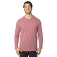 thumbnail image 1 of Threadfast Apparel Unisex Ultimate Long-Sleeve T-Shirt - MAROON HEATHER - XL, 1 of 3
