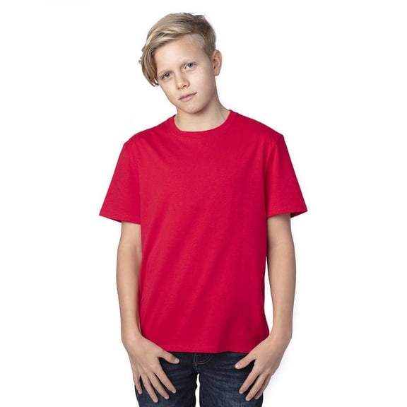 Threadfast Apparel Youth Ultimate T-Shirt - RED - XL