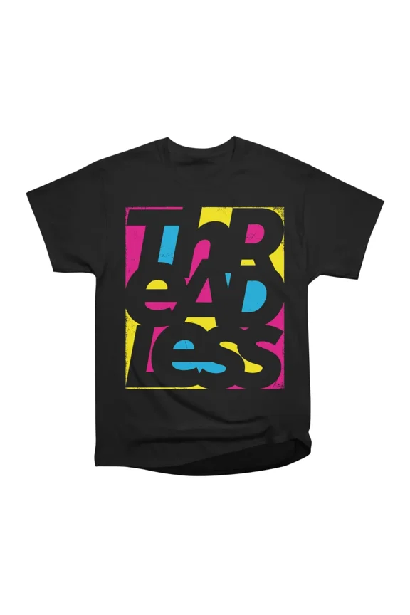 Threadless CMYK T-Shirt Tee Gift For Him Merch For Her Apparel For Friend