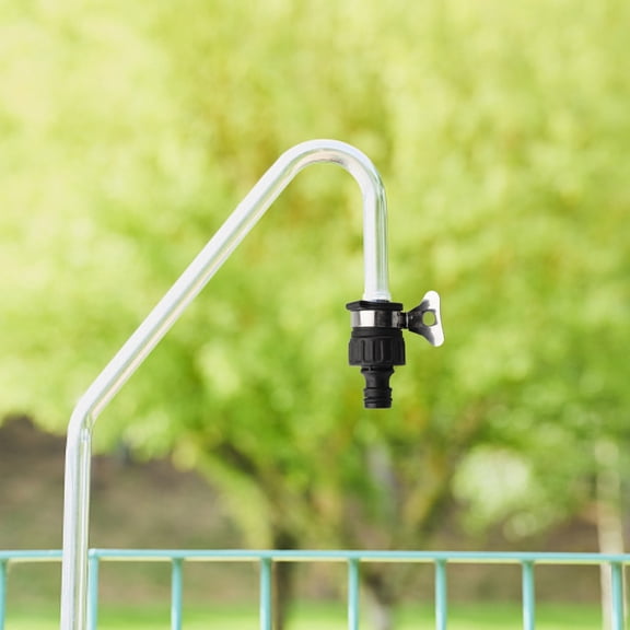 Threadless Tap Adaptor Easy Installation Without Tools Compatible With All Click Systems Fit Various Hose Diameters Smile Home