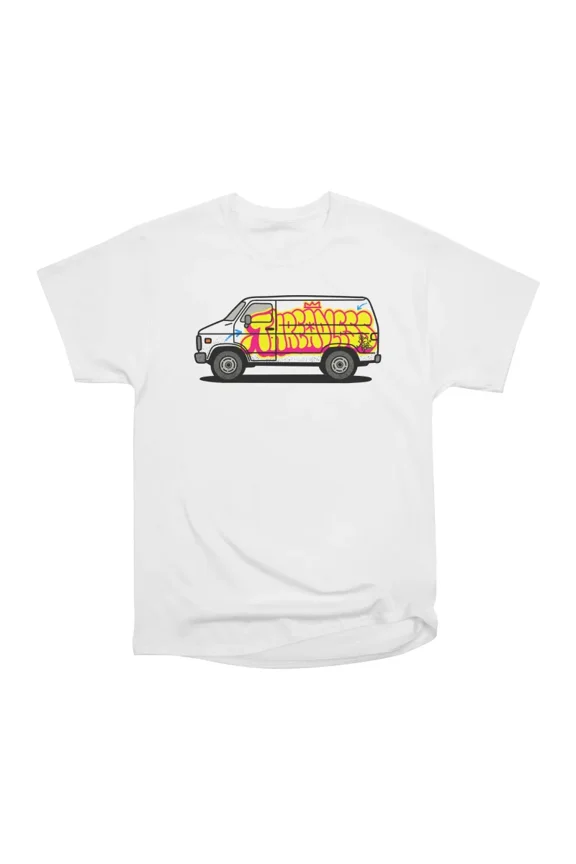 Threadless Throwie Van T-Shirt Tee Gift For Him Merch For Her Apparel For Friend
