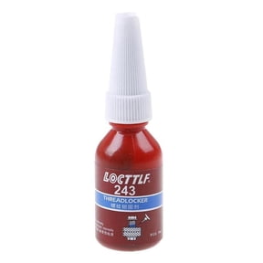 Threadlocker 243, 10g Medium Strength Threadlocker Screw and Bolt Glue, Liquid Glue for Use on Pumps, Screw Thread Against Rust Loosening and Leakage