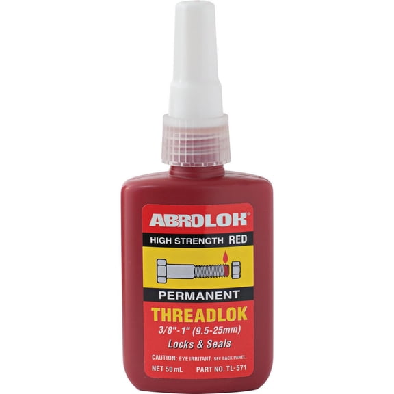 Threadlok High Strength Red 50ml