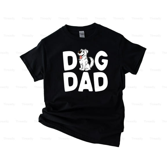 Threadly62 Animal Lover Dog Dad Graphic Design Style Pet Owner Father Inspired Praise T-Shirt, SW, Hoodie, for Unisex, up to size 5XL.