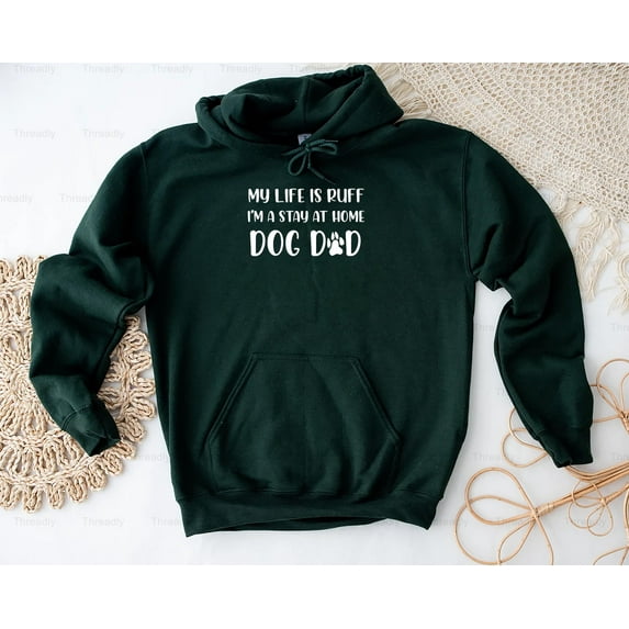 Threadly63 Best Dog Dad Ever Stay At Home Pet Owner Funny Father's Day Puppy Love T-Shirt, SW, Hoodie, for Unisex, up to size 5XL.