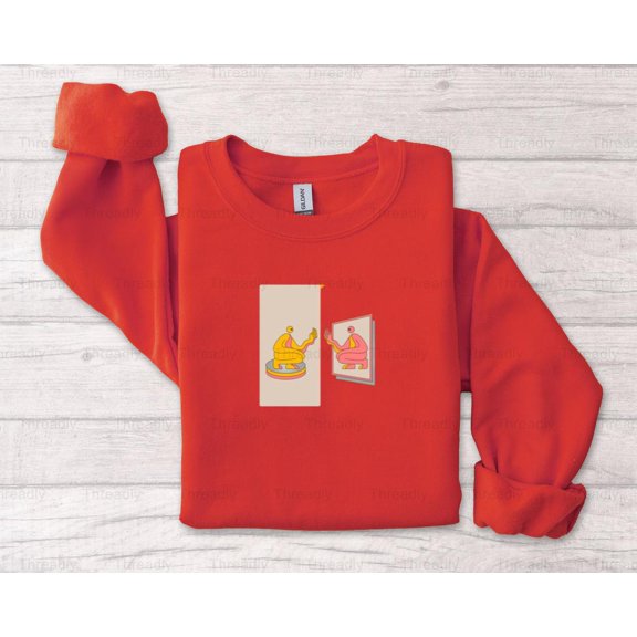 Threadly71 DJ Seinfeld Mirrors Album Electronic Music House Lo-Fi House Artist Fan T-Shirt, for Unisex, up to size 5XL.