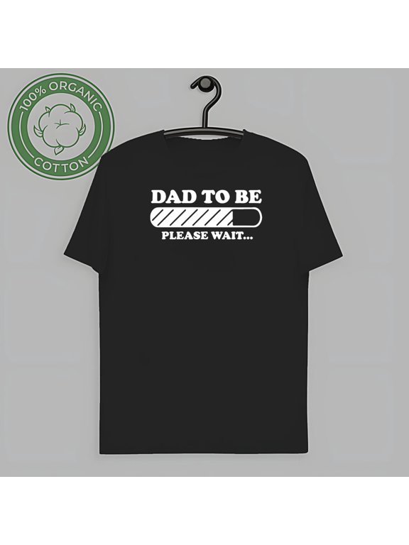Threadly71 Dad To Be Loading Funny Expecting Father Pregnancy Announcement Future Dad T-Shirt, for Unisex, up to size 5XL.-TH58350
