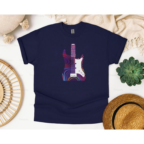 Threadly77 Guitar Love Music Guitarist Funny Instrument Musician Player Hobby Gift T-Shirt, SW, Hoodie, for Unisex, up to size 5XL.